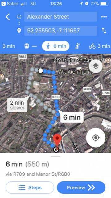 Trinity Apartments Four 1-Bedroom Apts Waterford City Centre Buitenkant foto